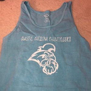 Blue coastal Carolina tank